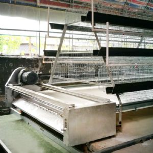 PP带蛋鸡清粪机